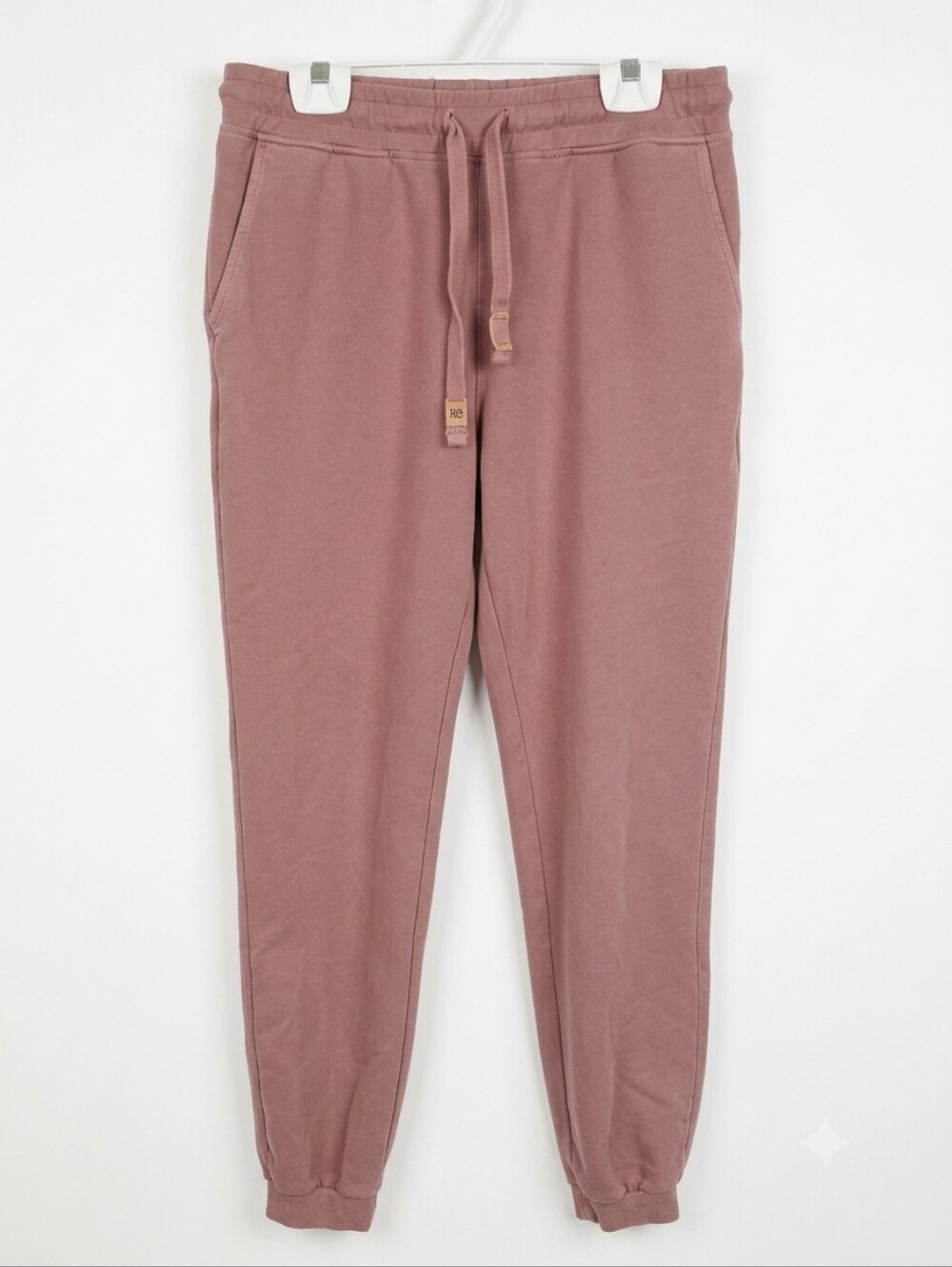 Tentree French Terry Sweatpants Joggers Mauve Dusty Rose Organic Cotton Small